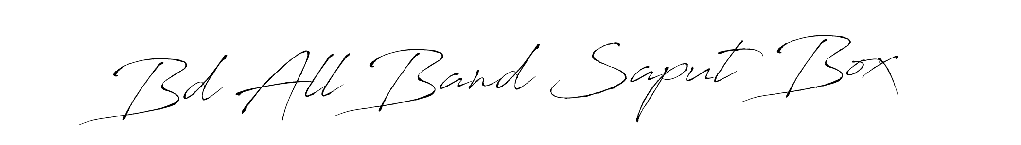 Make a beautiful signature design for name Bd All Band Saput Box. Use this online signature maker to create a handwritten signature for free. Bd All Band Saput Box signature style 6 images and pictures png