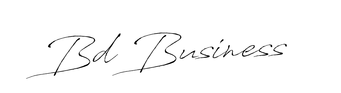 Make a beautiful signature design for name Bd Business. With this signature (Antro_Vectra) style, you can create a handwritten signature for free. Bd Business signature style 6 images and pictures png