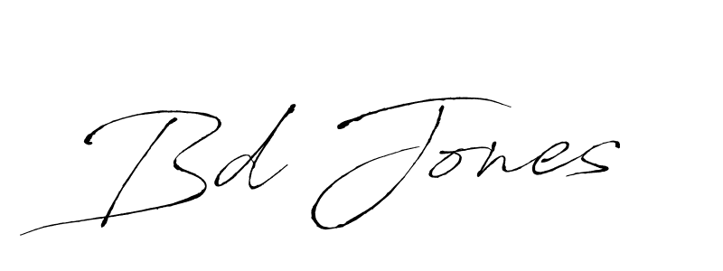 Make a beautiful signature design for name Bd Jones. Use this online signature maker to create a handwritten signature for free. Bd Jones signature style 6 images and pictures png