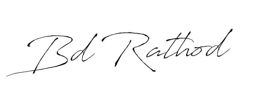 How to make Bd Rathod signature? Antro_Vectra is a professional autograph style. Create handwritten signature for Bd Rathod name. Bd Rathod signature style 6 images and pictures png