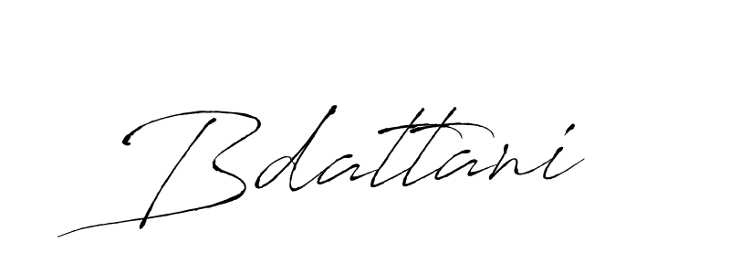 How to make Bdattani signature? Antro_Vectra is a professional autograph style. Create handwritten signature for Bdattani name. Bdattani signature style 6 images and pictures png