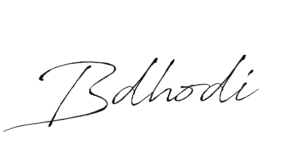 Make a beautiful signature design for name Bdhodi. With this signature (Antro_Vectra) style, you can create a handwritten signature for free. Bdhodi signature style 6 images and pictures png