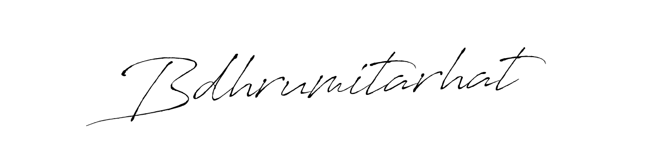 Make a beautiful signature design for name Bdhrumitarhat. With this signature (Antro_Vectra) style, you can create a handwritten signature for free. Bdhrumitarhat signature style 6 images and pictures png