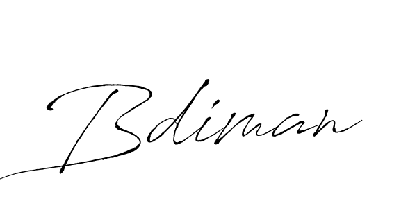 Bdiman stylish signature style. Best Handwritten Sign (Antro_Vectra) for my name. Handwritten Signature Collection Ideas for my name Bdiman. Bdiman signature style 6 images and pictures png