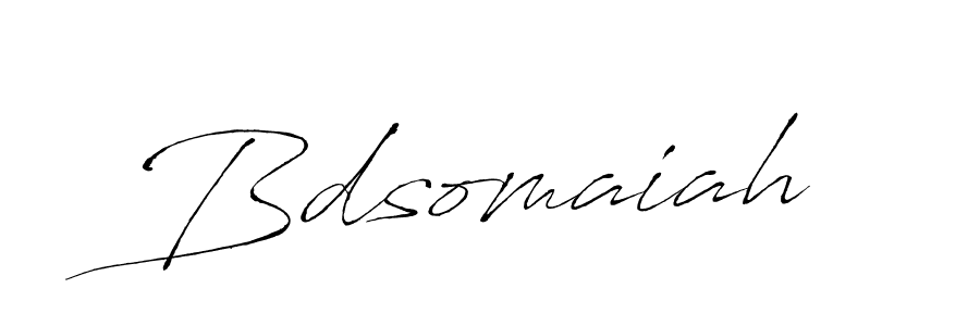 How to Draw Bdsomaiah signature style? Antro_Vectra is a latest design signature styles for name Bdsomaiah. Bdsomaiah signature style 6 images and pictures png