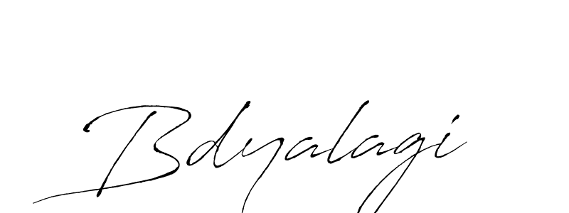 How to make Bdyalagi signature? Antro_Vectra is a professional autograph style. Create handwritten signature for Bdyalagi name. Bdyalagi signature style 6 images and pictures png