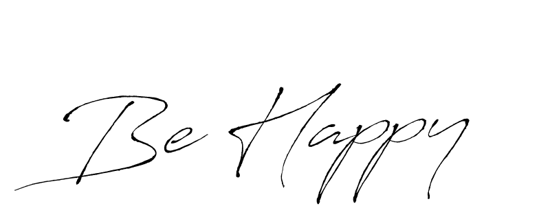 Once you've used our free online signature maker to create your best signature Antro_Vectra style, it's time to enjoy all of the benefits that Be Happy name signing documents. Be Happy signature style 6 images and pictures png