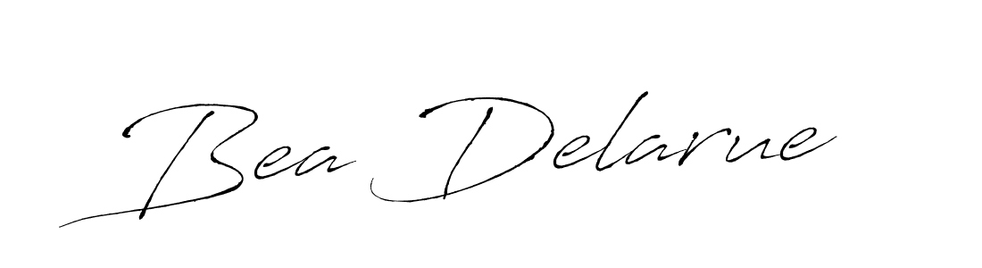 Create a beautiful signature design for name Bea Delarue. With this signature (Antro_Vectra) fonts, you can make a handwritten signature for free. Bea Delarue signature style 6 images and pictures png