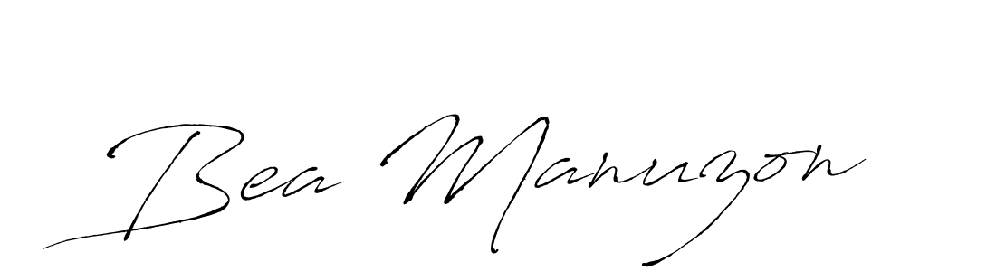 Make a beautiful signature design for name Bea Manuzon. Use this online signature maker to create a handwritten signature for free. Bea Manuzon signature style 6 images and pictures png