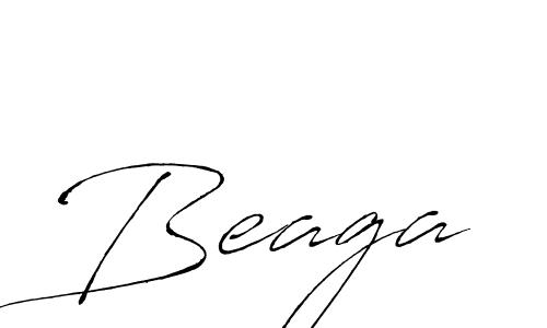 Antro_Vectra is a professional signature style that is perfect for those who want to add a touch of class to their signature. It is also a great choice for those who want to make their signature more unique. Get Beaga name to fancy signature for free. Beaga signature style 6 images and pictures png