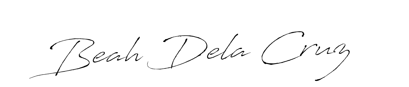 Make a short Beah Dela Cruz signature style. Manage your documents anywhere anytime using Antro_Vectra. Create and add eSignatures, submit forms, share and send files easily. Beah Dela Cruz signature style 6 images and pictures png