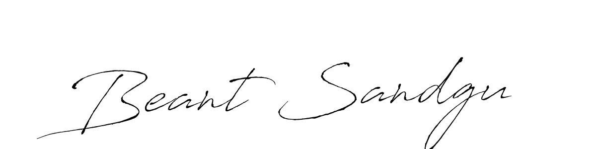 Also You can easily find your signature by using the search form. We will create Beant Sandgu name handwritten signature images for you free of cost using Antro_Vectra sign style. Beant Sandgu signature style 6 images and pictures png