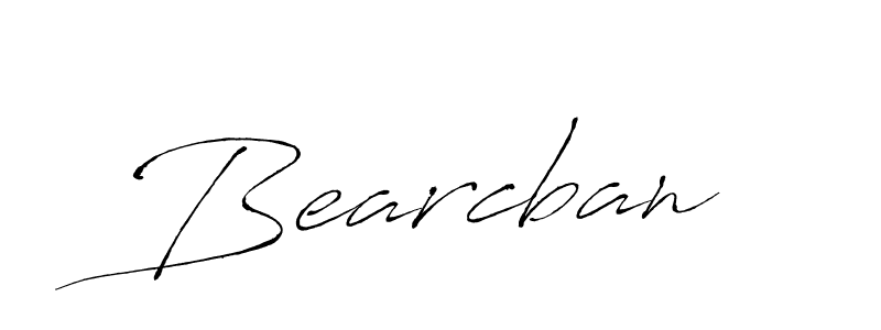 if you are searching for the best signature style for your name Bearcban. so please give up your signature search. here we have designed multiple signature styles  using Antro_Vectra. Bearcban signature style 6 images and pictures png