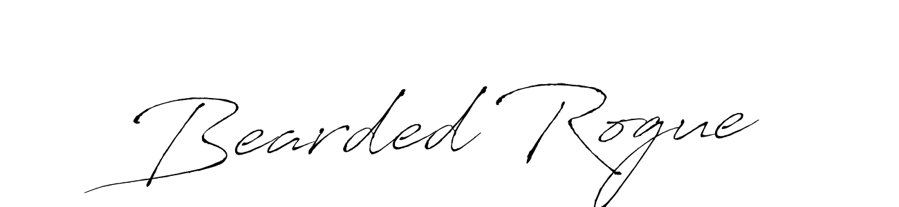 Make a beautiful signature design for name Bearded Rogue. With this signature (Antro_Vectra) style, you can create a handwritten signature for free. Bearded Rogue signature style 6 images and pictures png