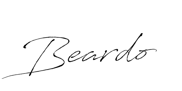 How to Draw Beardo signature style? Antro_Vectra is a latest design signature styles for name Beardo. Beardo signature style 6 images and pictures png
