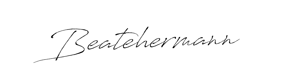 The best way (Antro_Vectra) to make a short signature is to pick only two or three words in your name. The name Beatehermann include a total of six letters. For converting this name. Beatehermann signature style 6 images and pictures png