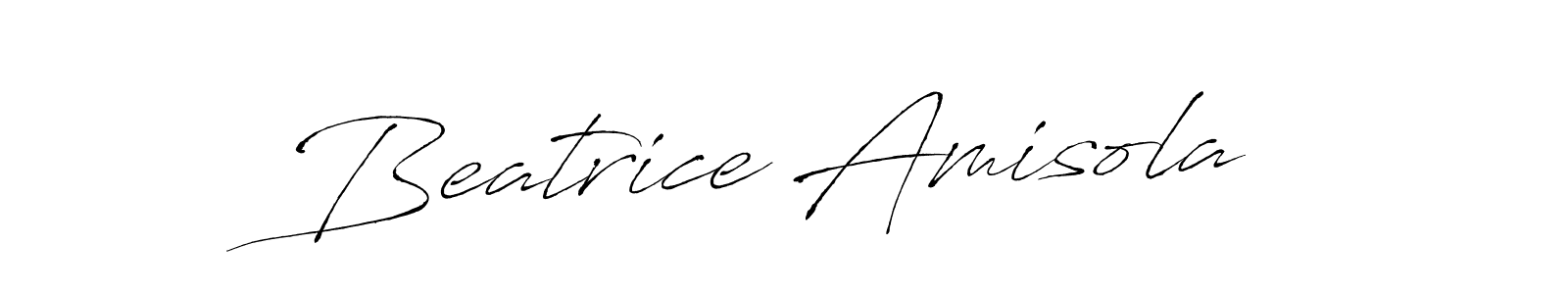 Design your own signature with our free online signature maker. With this signature software, you can create a handwritten (Antro_Vectra) signature for name Beatrice Amisola. Beatrice Amisola signature style 6 images and pictures png