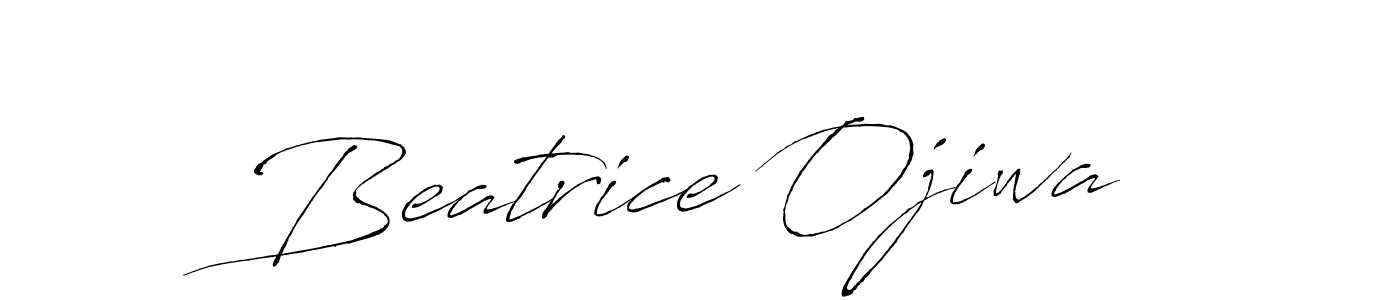 Make a beautiful signature design for name Beatrice Ojiwa. Use this online signature maker to create a handwritten signature for free. Beatrice Ojiwa signature style 6 images and pictures png