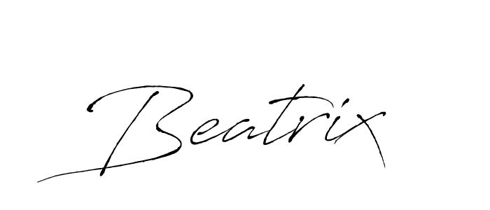 Beatrix stylish signature style. Best Handwritten Sign (Antro_Vectra) for my name. Handwritten Signature Collection Ideas for my name Beatrix. Beatrix signature style 6 images and pictures png