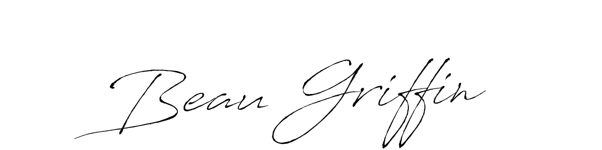 How to make Beau Griffin signature? Antro_Vectra is a professional autograph style. Create handwritten signature for Beau Griffin name. Beau Griffin signature style 6 images and pictures png