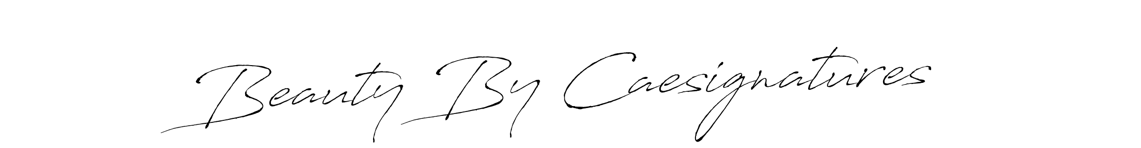 Design your own signature with our free online signature maker. With this signature software, you can create a handwritten (Antro_Vectra) signature for name Beauty By Caesignatures. Beauty By Caesignatures signature style 6 images and pictures png