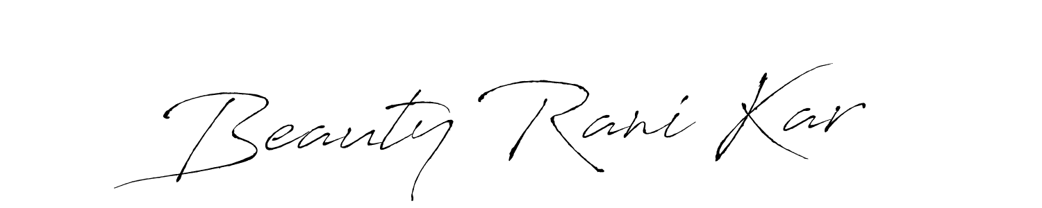 Make a beautiful signature design for name Beauty Rani Kar. Use this online signature maker to create a handwritten signature for free. Beauty Rani Kar signature style 6 images and pictures png