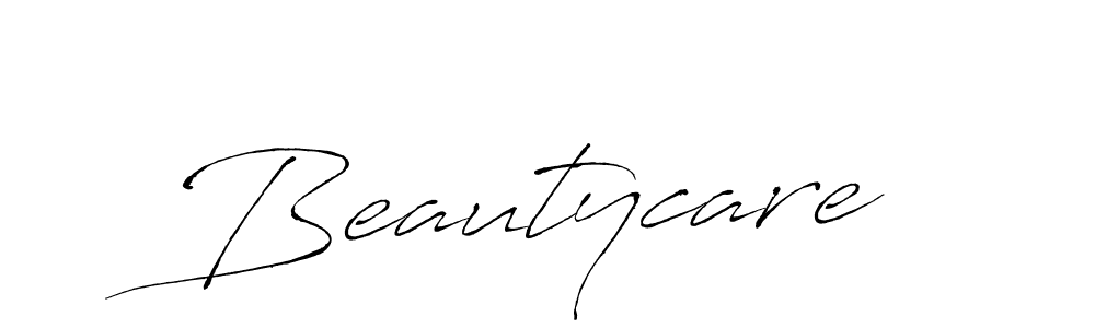 Beautycare stylish signature style. Best Handwritten Sign (Antro_Vectra) for my name. Handwritten Signature Collection Ideas for my name Beautycare. Beautycare signature style 6 images and pictures png