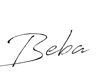 Antro_Vectra is a professional signature style that is perfect for those who want to add a touch of class to their signature. It is also a great choice for those who want to make their signature more unique. Get Beba name to fancy signature for free. Beba signature style 6 images and pictures png