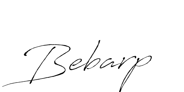 Design your own signature with our free online signature maker. With this signature software, you can create a handwritten (Antro_Vectra) signature for name Bebarp. Bebarp signature style 6 images and pictures png