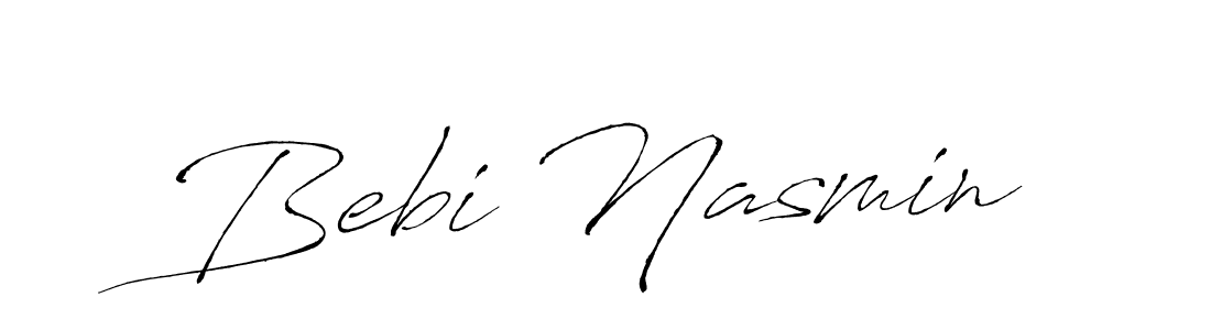 You can use this online signature creator to create a handwritten signature for the name Bebi Nasmin. This is the best online autograph maker. Bebi Nasmin signature style 6 images and pictures png