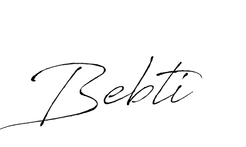 Once you've used our free online signature maker to create your best signature Antro_Vectra style, it's time to enjoy all of the benefits that Bebti name signing documents. Bebti signature style 6 images and pictures png