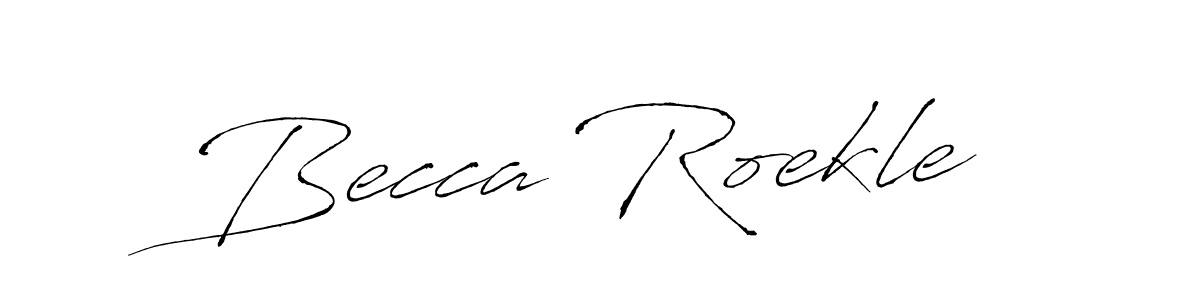Make a beautiful signature design for name Becca Roekle. Use this online signature maker to create a handwritten signature for free. Becca Roekle signature style 6 images and pictures png