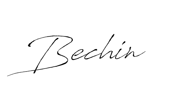 The best way (Antro_Vectra) to make a short signature is to pick only two or three words in your name. The name Bechin include a total of six letters. For converting this name. Bechin signature style 6 images and pictures png
