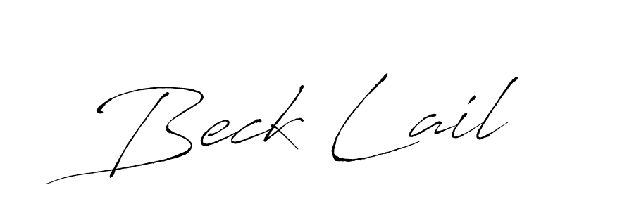 Here are the top 10 professional signature styles for the name Beck Lail. These are the best autograph styles you can use for your name. Beck Lail signature style 6 images and pictures png