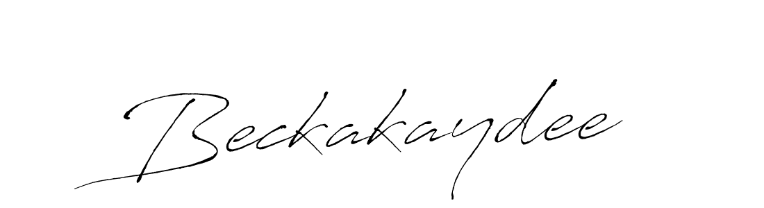 Make a beautiful signature design for name Beckakaydee. Use this online signature maker to create a handwritten signature for free. Beckakaydee signature style 6 images and pictures png