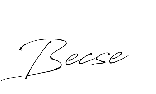 Use a signature maker to create a handwritten signature online. With this signature software, you can design (Antro_Vectra) your own signature for name Becse. Becse signature style 6 images and pictures png