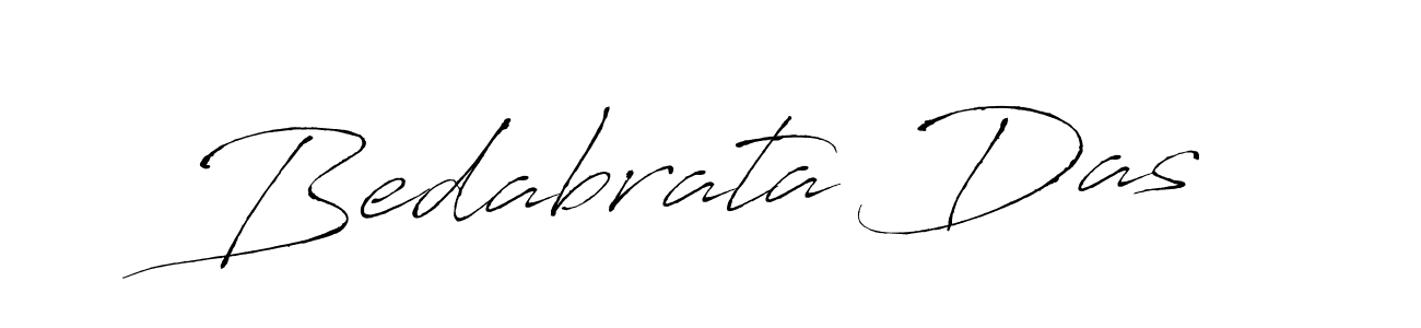 Make a beautiful signature design for name Bedabrata Das. With this signature (Antro_Vectra) style, you can create a handwritten signature for free. Bedabrata Das signature style 6 images and pictures png