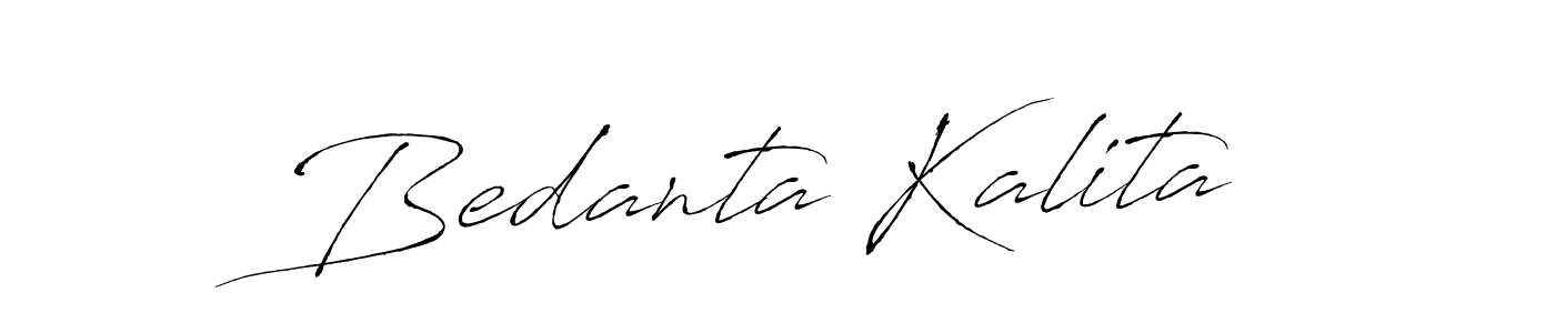 You should practise on your own different ways (Antro_Vectra) to write your name (Bedanta Kalita) in signature. don't let someone else do it for you. Bedanta Kalita signature style 6 images and pictures png