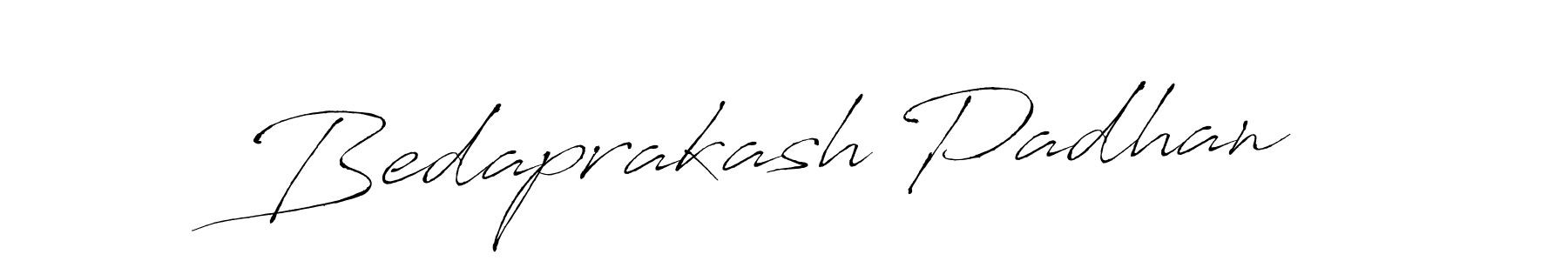 Antro_Vectra is a professional signature style that is perfect for those who want to add a touch of class to their signature. It is also a great choice for those who want to make their signature more unique. Get Bedaprakash Padhan name to fancy signature for free. Bedaprakash Padhan signature style 6 images and pictures png