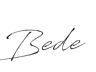You should practise on your own different ways (Antro_Vectra) to write your name (Bede) in signature. don't let someone else do it for you. Bede signature style 6 images and pictures png