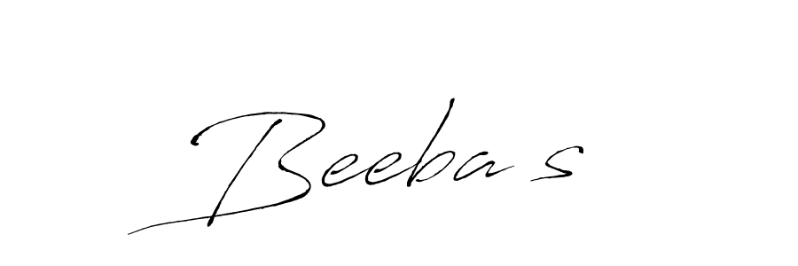 Antro_Vectra is a professional signature style that is perfect for those who want to add a touch of class to their signature. It is also a great choice for those who want to make their signature more unique. Get Beeba’s name to fancy signature for free. Beeba’s signature style 6 images and pictures png