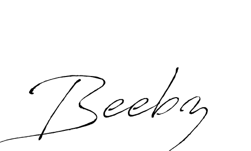 Antro_Vectra is a professional signature style that is perfect for those who want to add a touch of class to their signature. It is also a great choice for those who want to make their signature more unique. Get Beebz name to fancy signature for free. Beebz signature style 6 images and pictures png