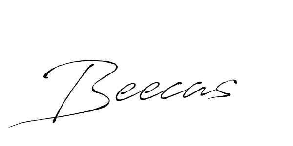Once you've used our free online signature maker to create your best signature Antro_Vectra style, it's time to enjoy all of the benefits that Beecas name signing documents. Beecas signature style 6 images and pictures png