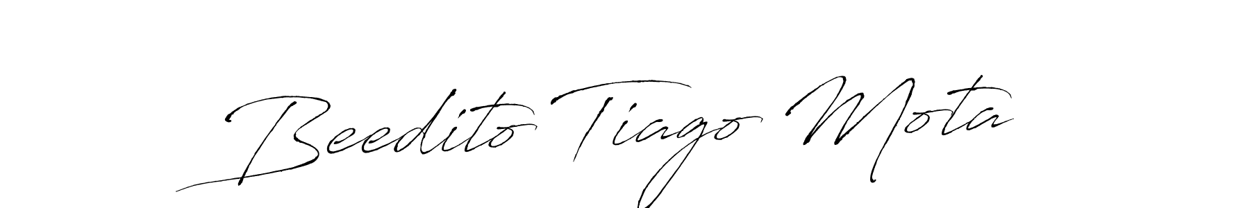 Design your own signature with our free online signature maker. With this signature software, you can create a handwritten (Antro_Vectra) signature for name Beedito Tiago Mota. Beedito Tiago Mota signature style 6 images and pictures png