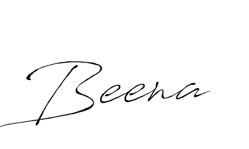 Create a beautiful signature design for name Beena. With this signature (Antro_Vectra) fonts, you can make a handwritten signature for free. Beena signature style 6 images and pictures png