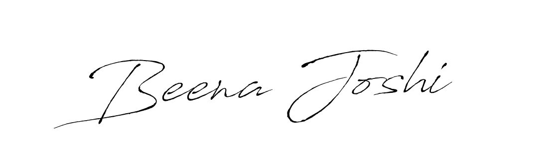 How to make Beena Joshi name signature. Use Antro_Vectra style for creating short signs online. This is the latest handwritten sign. Beena Joshi signature style 6 images and pictures png