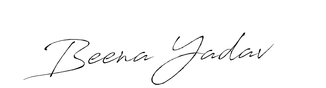 Beena Yadav stylish signature style. Best Handwritten Sign (Antro_Vectra) for my name. Handwritten Signature Collection Ideas for my name Beena Yadav. Beena Yadav signature style 6 images and pictures png