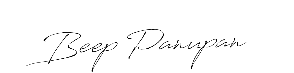 Once you've used our free online signature maker to create your best signature Antro_Vectra style, it's time to enjoy all of the benefits that Beep Panupan name signing documents. Beep Panupan signature style 6 images and pictures png