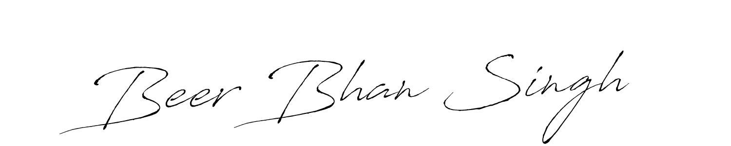 Use a signature maker to create a handwritten signature online. With this signature software, you can design (Antro_Vectra) your own signature for name Beer Bhan Singh. Beer Bhan Singh signature style 6 images and pictures png