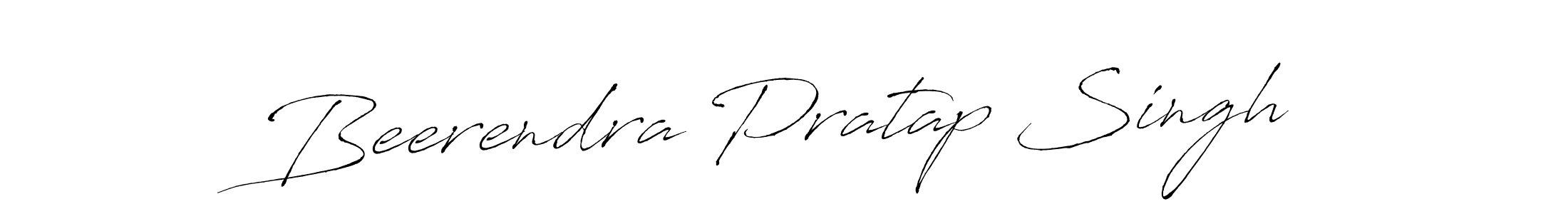 Design your own signature with our free online signature maker. With this signature software, you can create a handwritten (Antro_Vectra) signature for name Beerendra Pratap Singh. Beerendra Pratap Singh signature style 6 images and pictures png